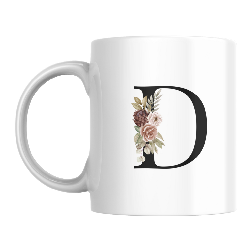 Mug Lettre D