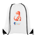 Sac à cordon Dino Orange