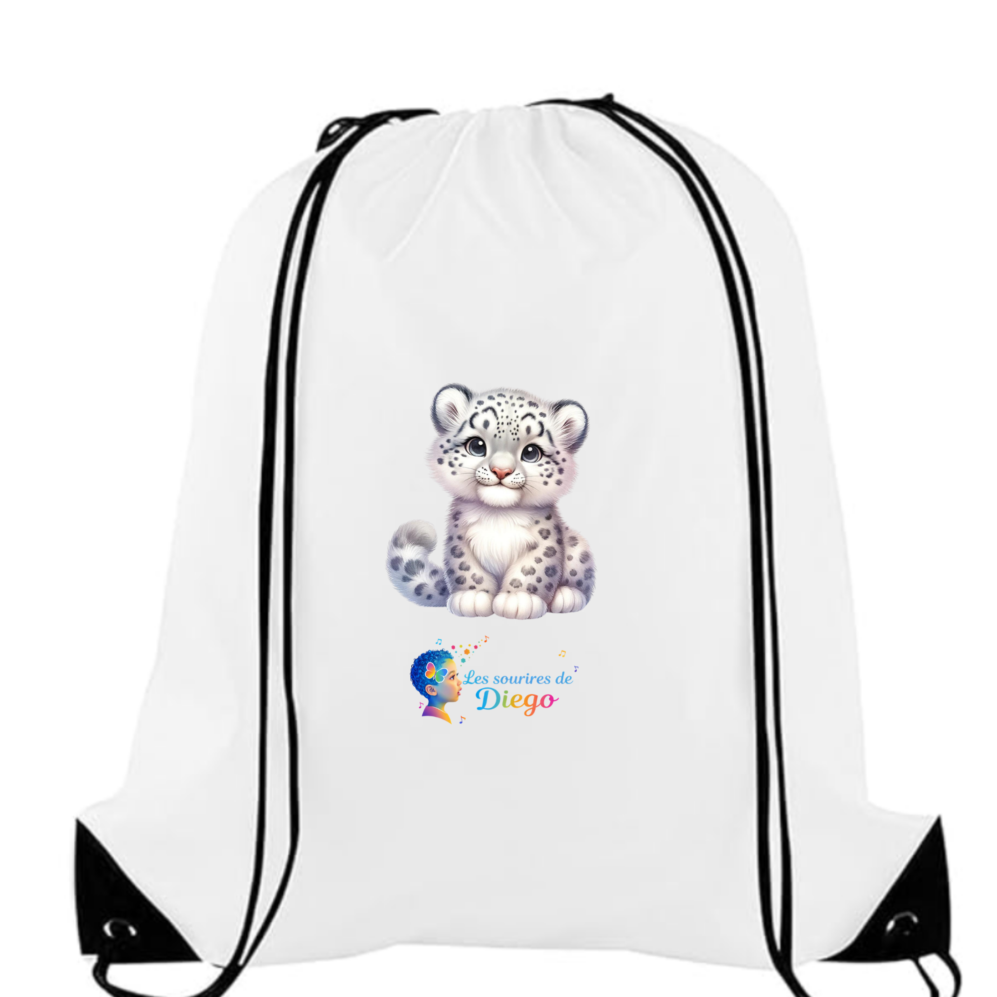 Sac à cordon Léopard