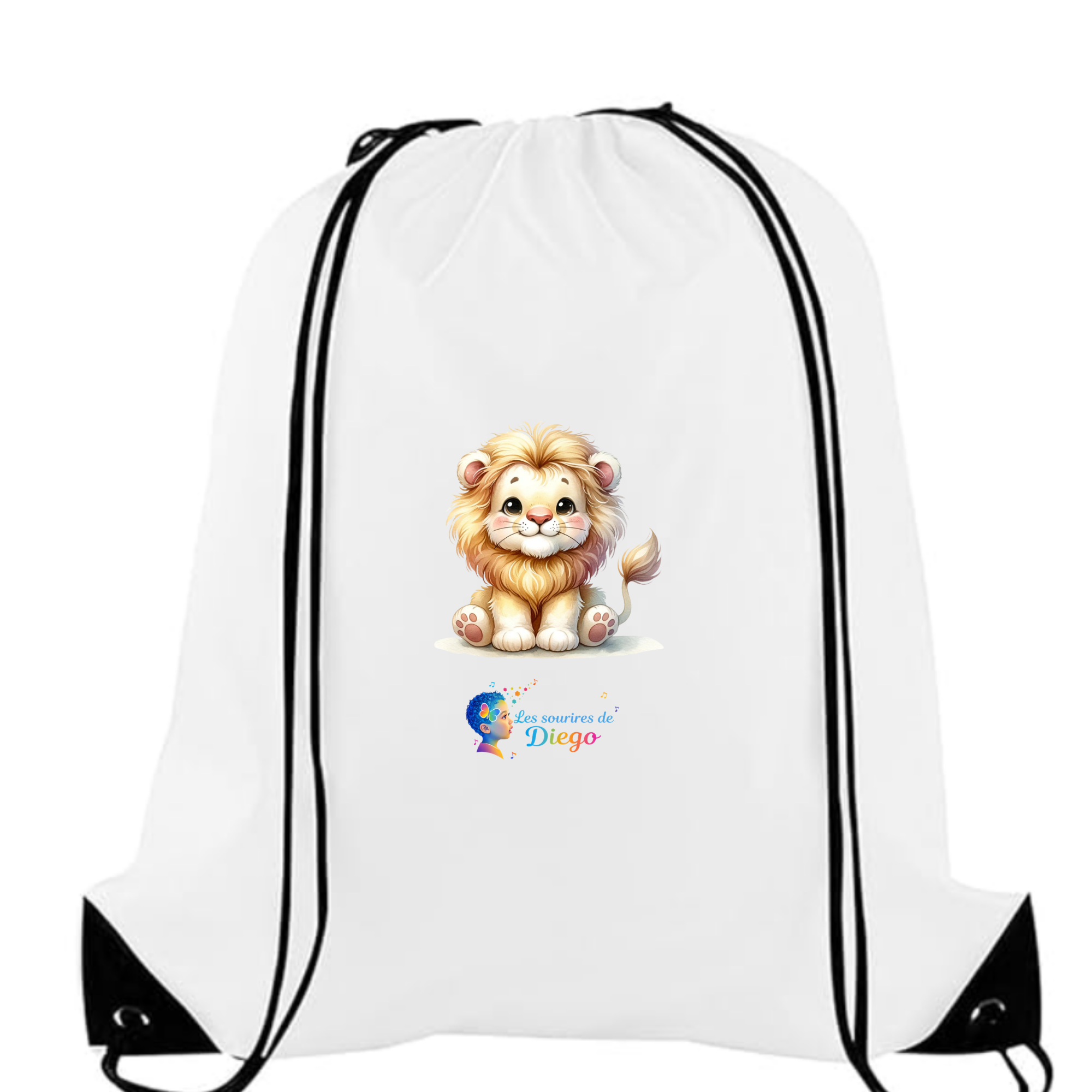 Sac à cordon Lion