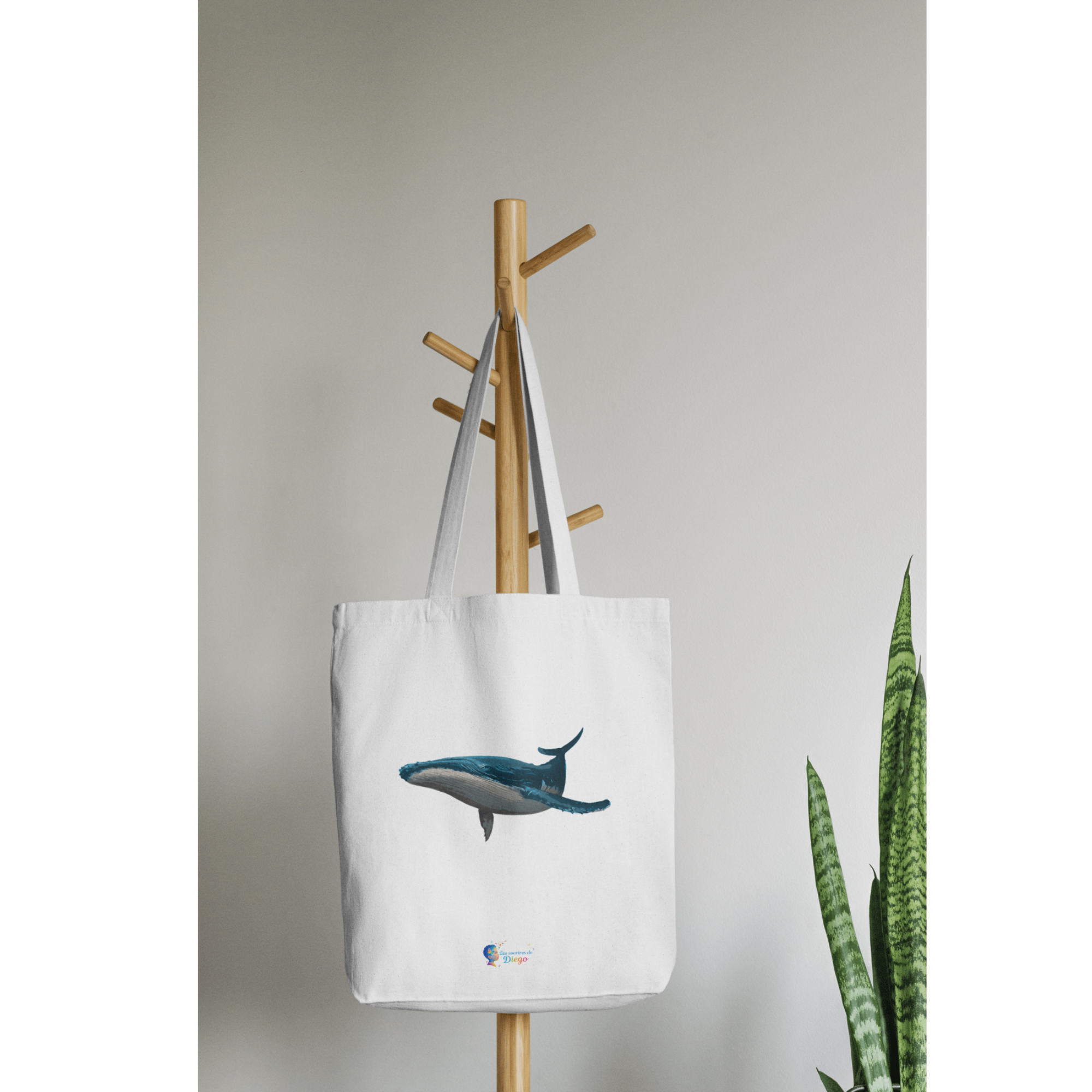 Tote bag Baleine