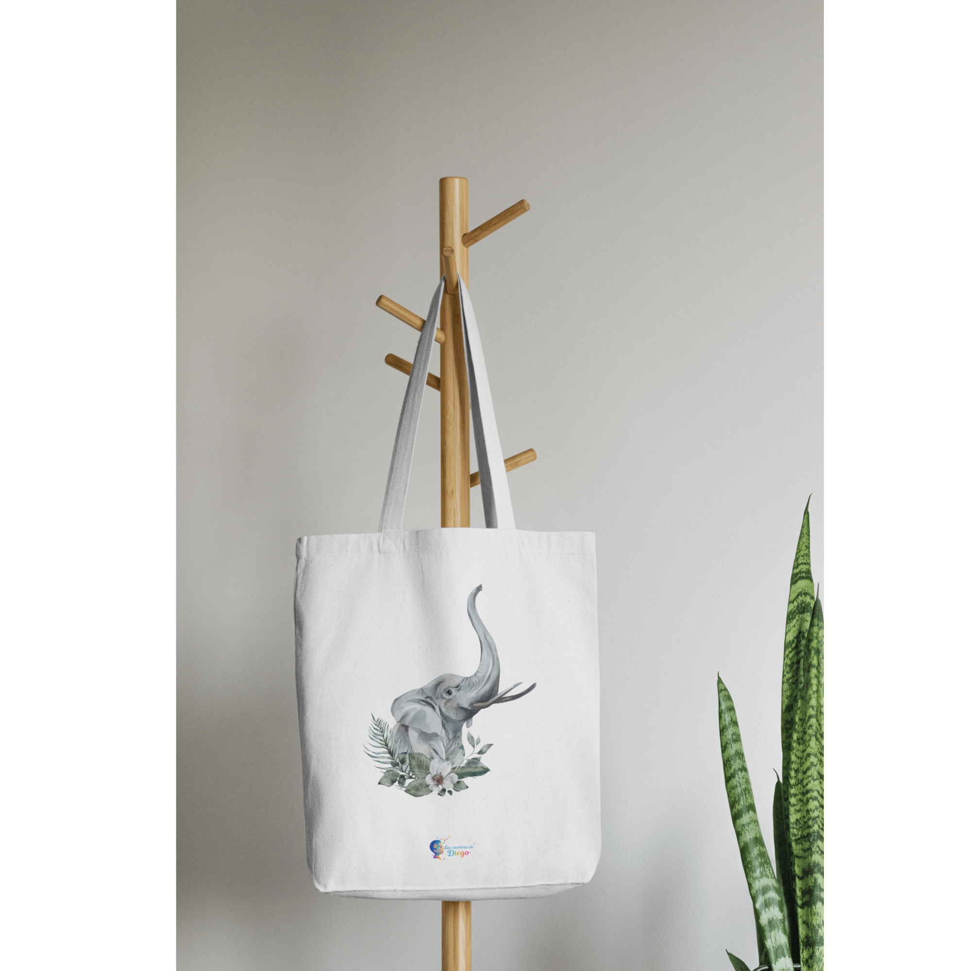 Tote bag Elephant