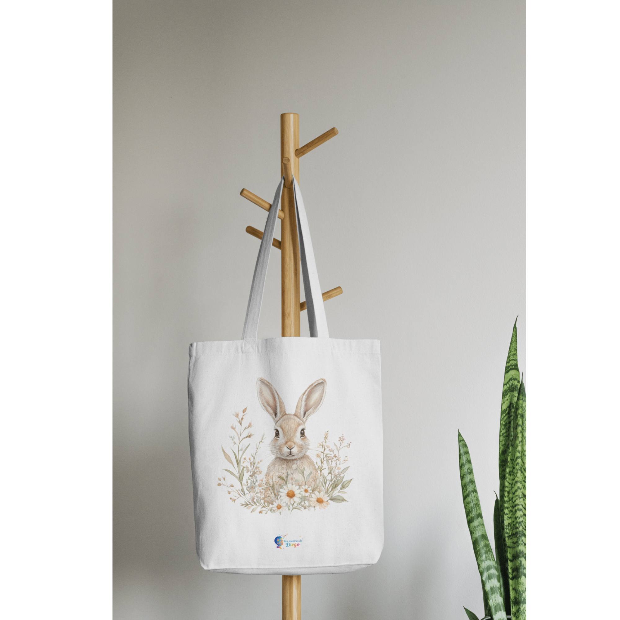 Tote bag Lapin