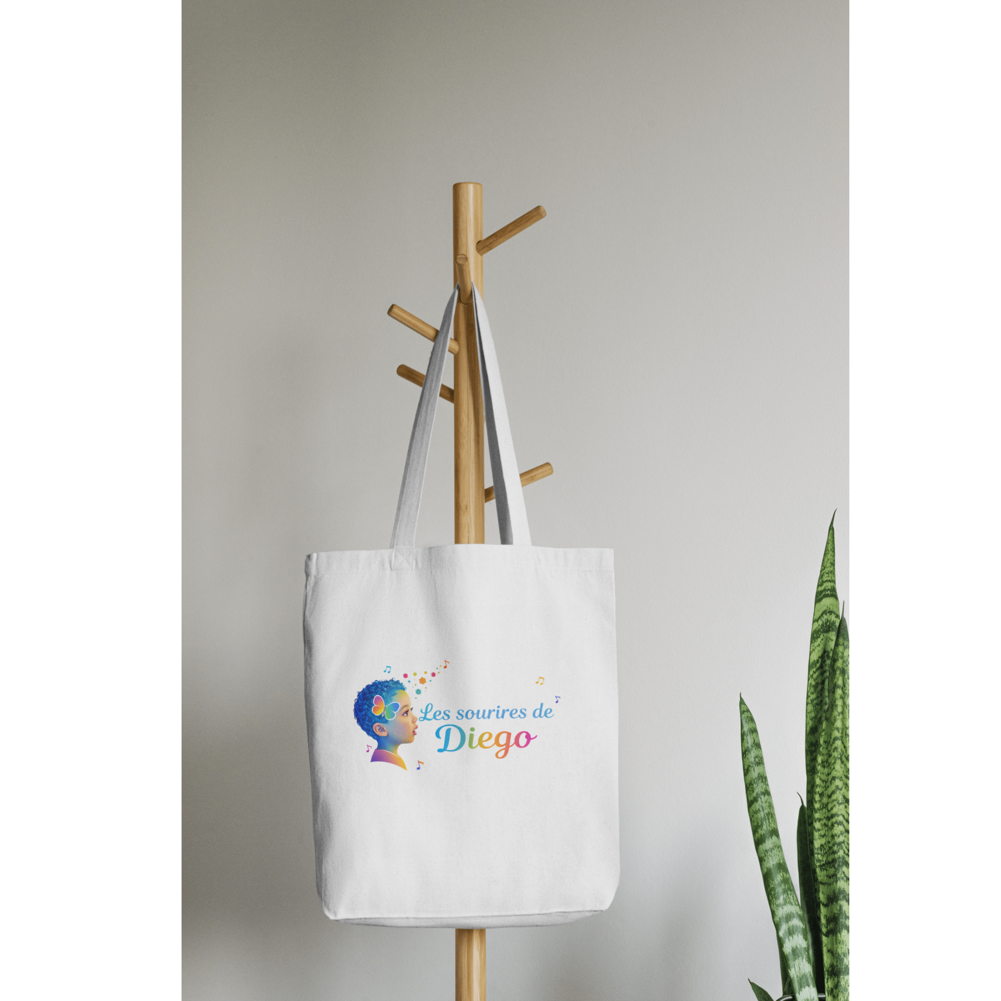 Tote bag Les sourires de Diego